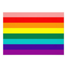 Erste Regenbogen-Gay Pride-Flaggen-Einladung