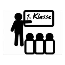 Erster Grad erste klasse Postkarten