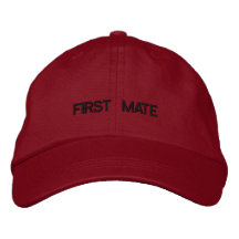 Erster Kamerad-gestickte Kappe Besticktes Baseballcap