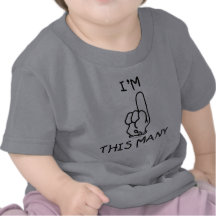 Erstes Geburtstags-T-Shirt