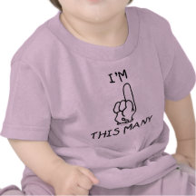 Erstes Geburtstags-T-Shirt