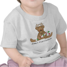 Erstes T-Shirt des Babys Weihnachts