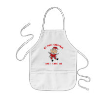 Erstes Weihnachtsbaby-Geschenk Schürzen