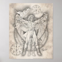 Erzengel Uriel Druck Plakatdrucke