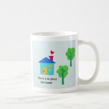 Es gibt keinen Platz wie Zuhause! Tee Tasse