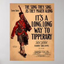 Es ist ein langer Weg nach Tipperary Plakatdrucke