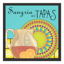 Es ist ein Tapas-Party! Glückliche Fiesta-Einladun