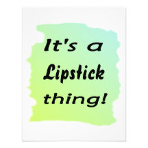 Es ist eine Lippenstiftsache! Einladungskarten