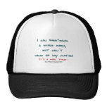 Es ist eine Mannsache: Fall Sheetrock, nicht Kleid Trucker Cap