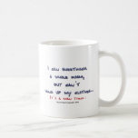 Es ist eine Mannsache: Fall sheetrock, nicht Kleid Tasse