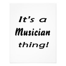 Es ist eine Musikersache! Ankündigungskarte
