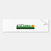 Es ist in Alaska besser Autoaufkleber