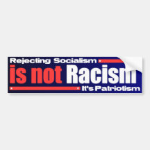 Es ist nicht Rassismus Auto Sticker