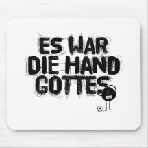 es-Krieg sterben Handgottes Mousepads