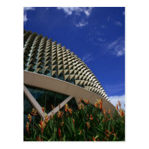 Esplanade-Singapur-Postkarte