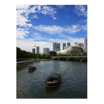 Esplanade Singapur Postkarte