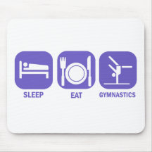 ESSEN SIE SCHLAF-GYMNASTIK MOUSEPAD