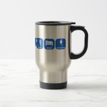 Essen Sie Schlaf Myanmar Tee Tasse