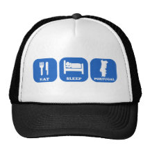Essen Sie Schlaf Portugal Trucker Caps