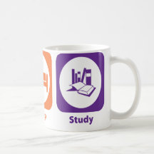Essen Sie Schlaf-Studie Kaffeehaferl
