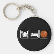 Essen Sie, schlafen Sie, Basketball Schlüsselbänder