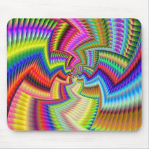 Ethincally flippige Farben Mousepad