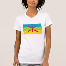 ethnische Flagge des Berber Hemd