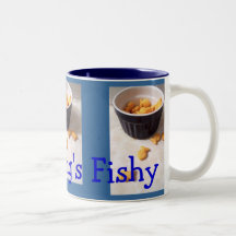 Etwas ist fischartiger Becher Kaffee Tassen