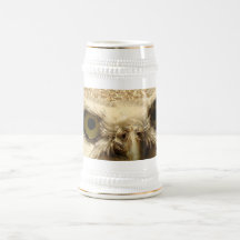 Eule grabend, mustert Becher Tasse