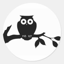 Eule Sticker
