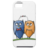 Eulen-Liebe iPhone 5 Case-Mate Tough™ casemate hüllen