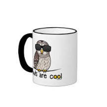 Eulen sind cool! kaffeehaferl
