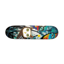 Eulen-Skateboard Individuelle Skateboards