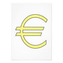 Euro Symbol Announcements