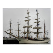 Europa-hohes Schiff in der Halifax-Hafen-Postkarte
