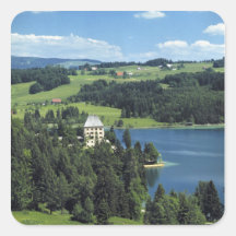 Europa, Österreich, Fuschl. Schloss Fuschl Schloss Stickers