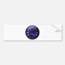 Europäische Kugel Autosticker