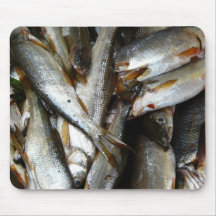 Europäischer Hechtminnow-Fische Mauspads