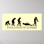 Evolution des Zombies Poster