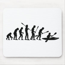 Evolution (Kajak) schaufeln Mauspad