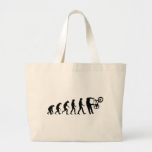 Evolution von BMX Leinentasche