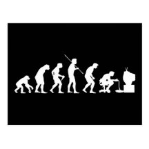 Evolution von Videospiel-SpielGamer Postkarten