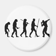 EVOLUTION ZUM STRASSEN-TÄNZER KÜHLSCHRANKMAGNET
