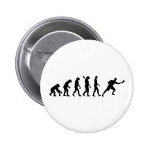 Evolutions-Tischtennis Ping pong Anstecknadelbuttons