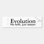 Evolutionsstoßaufkleber Auto Aufkleber