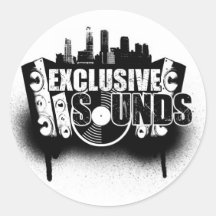 EXKLUSIVER TON RUNDE STICKER