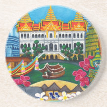 Exotischer Bangkok-Untersetzer durch Lisa Lorenz