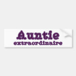Extraordinaire Autoaufkleber Tante