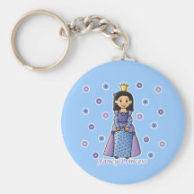 Extravagante Prinzessin Schlüsselanhänger
