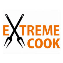 extreme cook postkarten